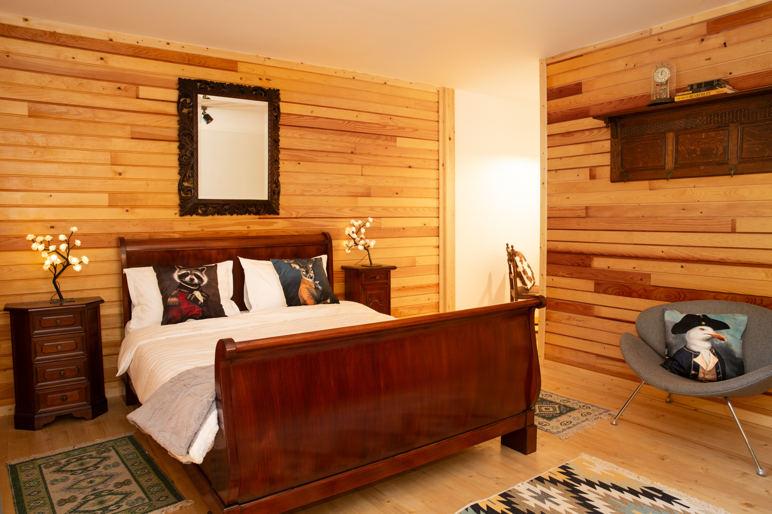 Bedroom at Casa Decebal